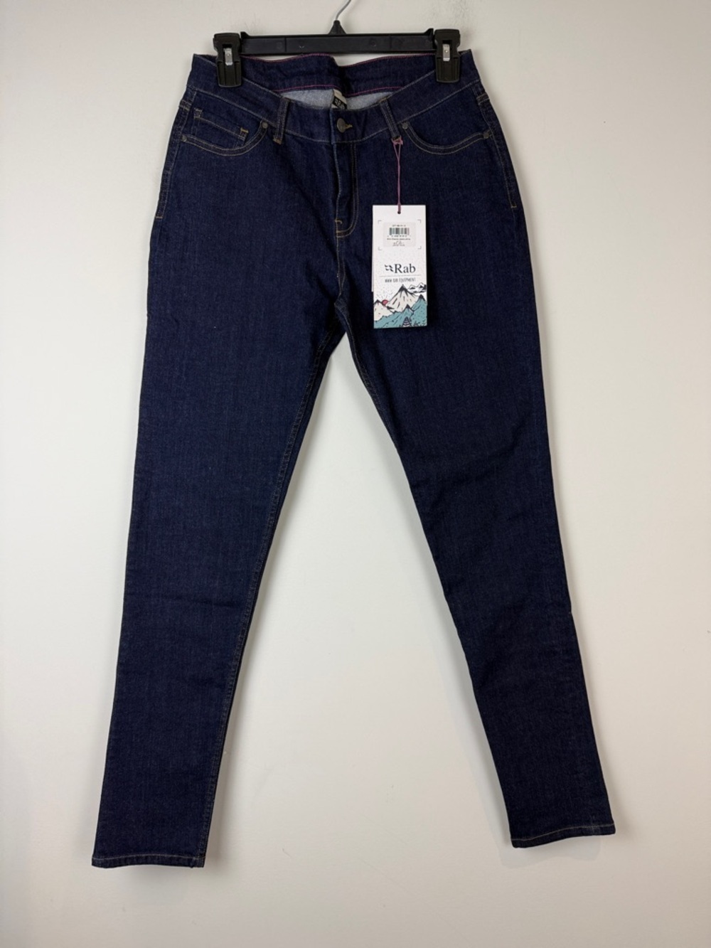 Rab Women's Dark Blue Slim Jeans Size US Small/UK 10 NWT